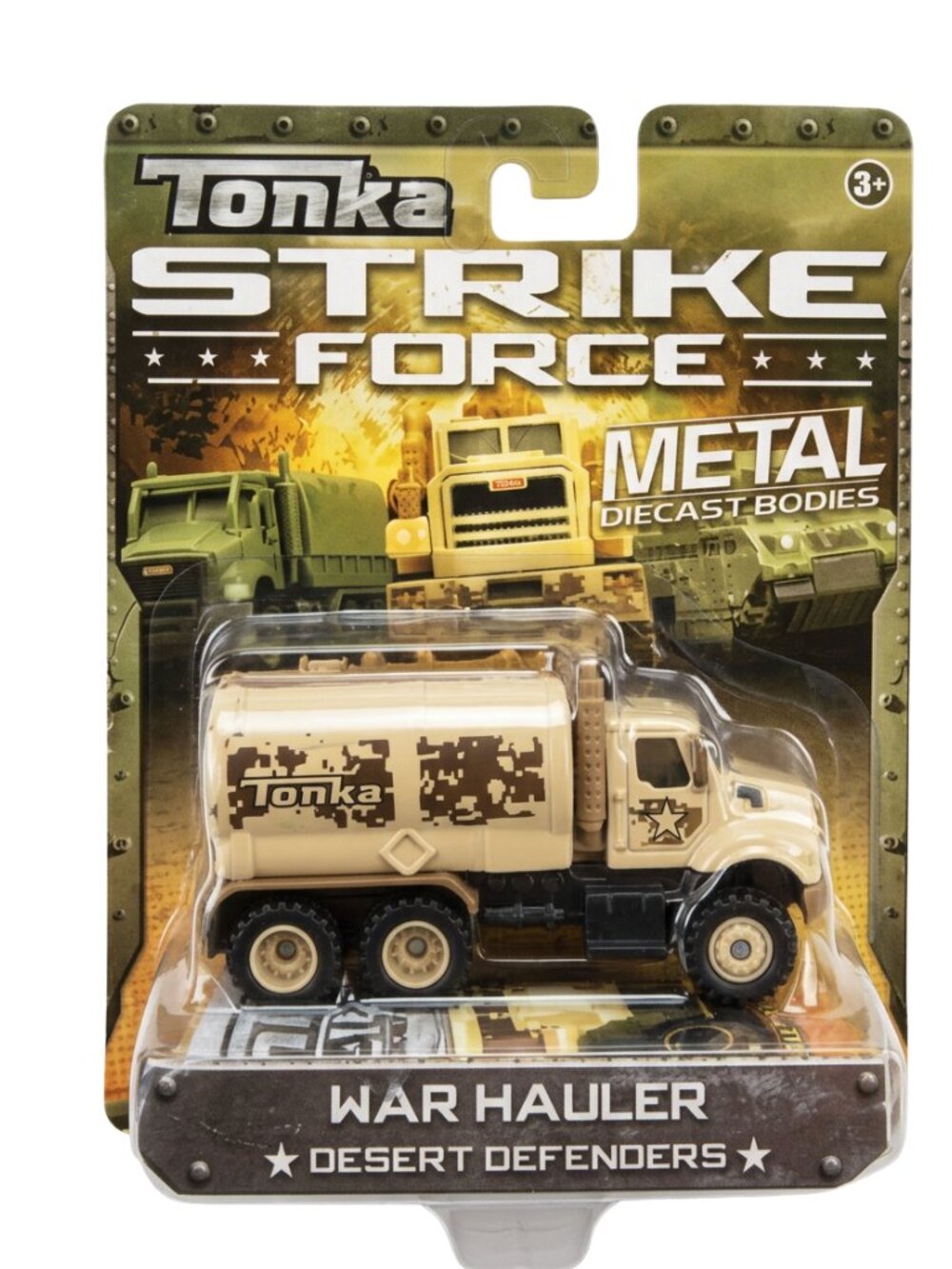 The Tonka 56420 Strike Force War Hauler Desert Defender Die Cast NIB